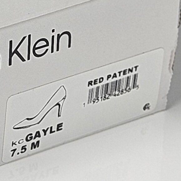 Calvin Klein Women's Gayle 2 Pump Red Shiny - Picture 11 of 16